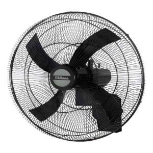 Ventilador De Pared Liliana Vw2416 60.96cm 4 Aspas Negro 60.96 Cm Negro Negro Plástico 4