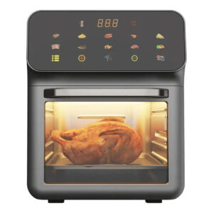 Freidora De Aire Embassy Ff1013 10 Lts 1500 W Digital Visor Negro