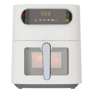 Freidora De Aire Digital 5,5 Lt Airfryer Embassy Luz Premium Color Blanco Blanco