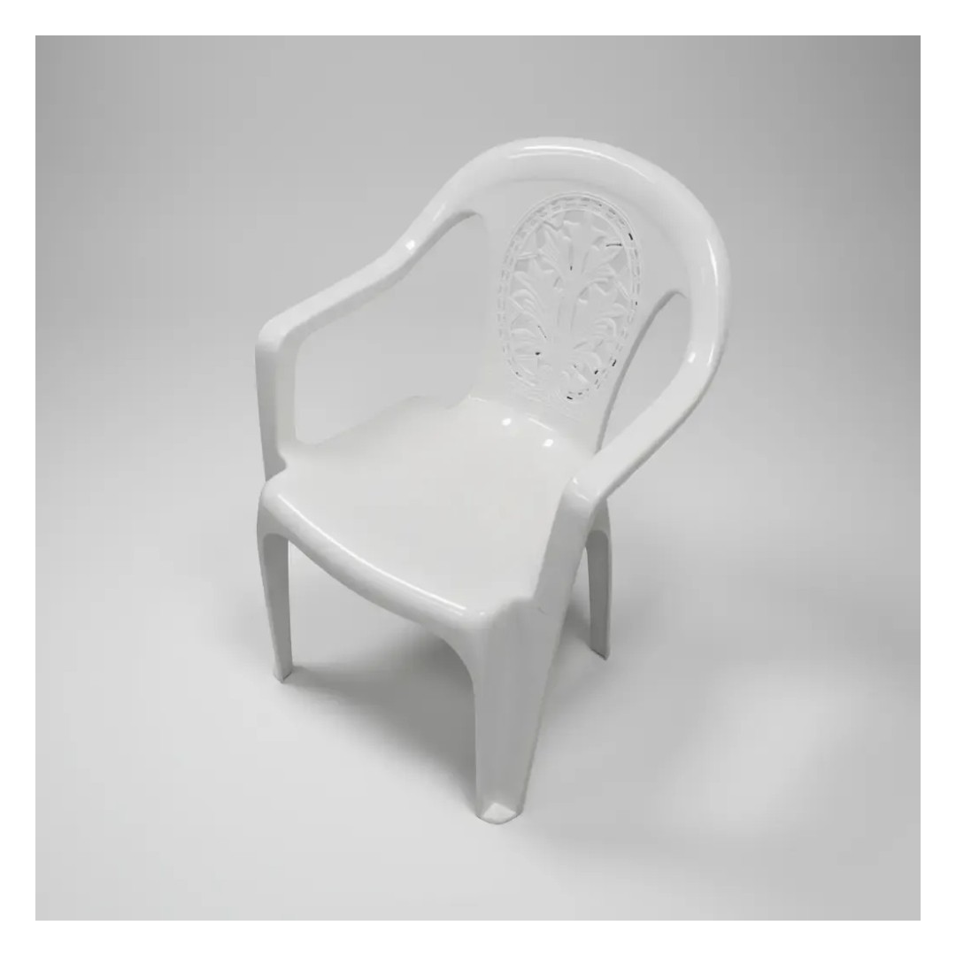 Silla de Jardín de Plástico Reforzada con Apoyabrazos Moon - imagen 3